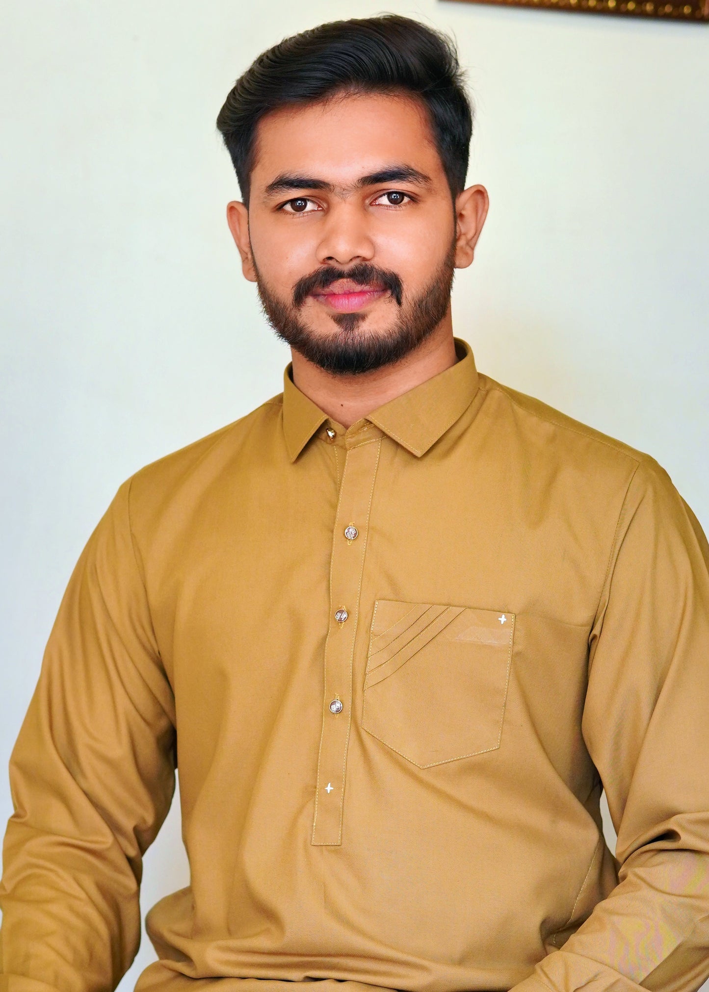 STITCHED PREMIUM 🔥 SHALWAR KAMEEZ WITH COLAR WITH POCKET DESIGN