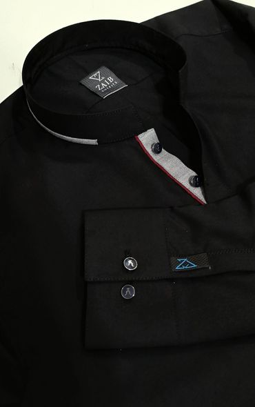 Latest Stitched Black color Suit in Wash & Wear Stuff