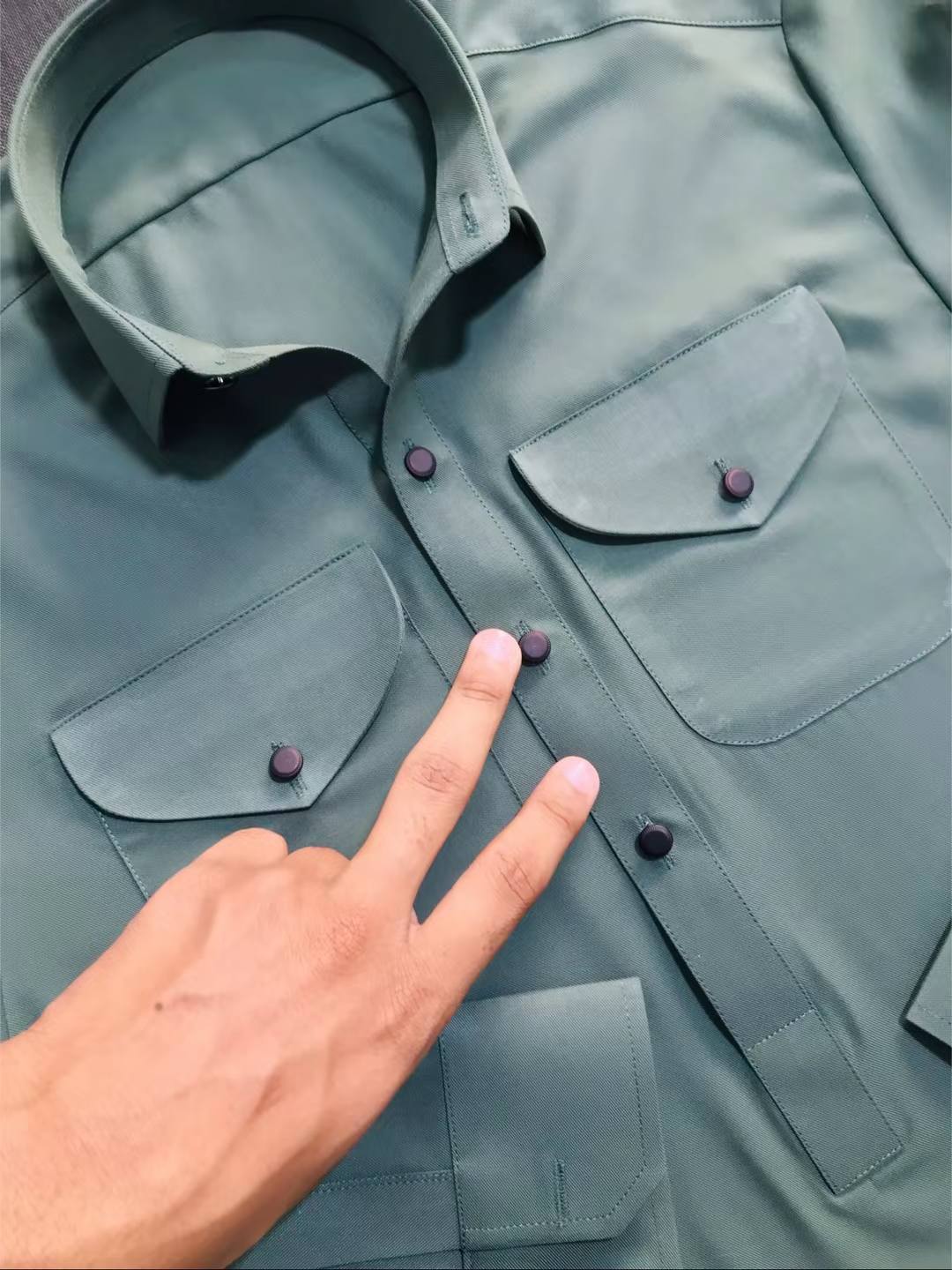 All Season Light Green Suit in Wash & Wear High Quality Stuff