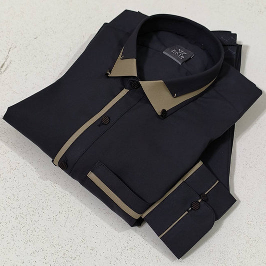 All Season Dark Brown Suit in Wash & Wear High Quality Stuff