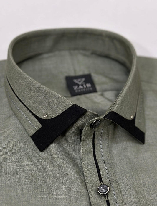 Light Green All Season Suit in Wash & Wear High Quality Stuff
