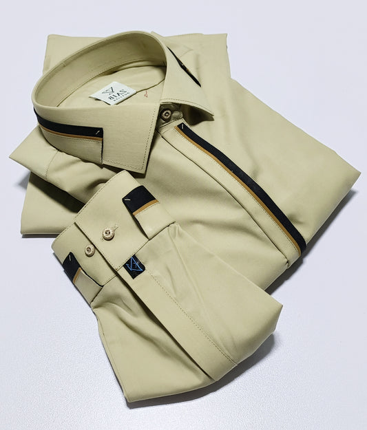 All Season Skin Color Suit in Wash & Wear High Quality Stuff