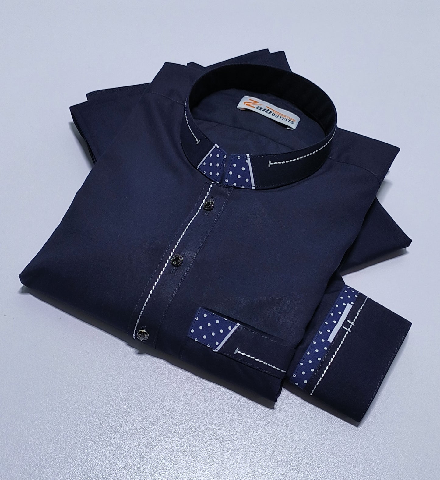 Navy Blue All Season Suit in Wash & Wear High Quality Stuff