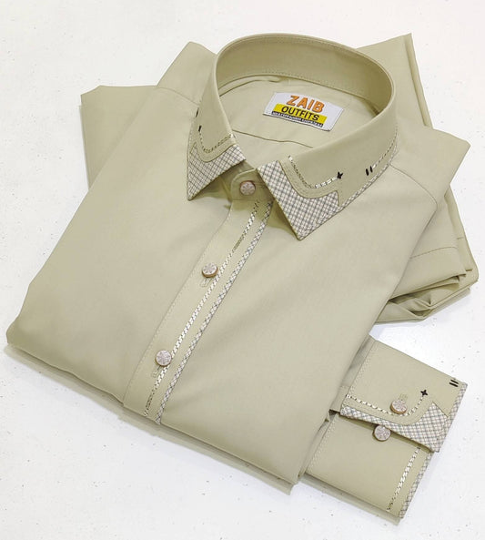 Latest Stitched Pista Suit in Wash & Wear Stuff